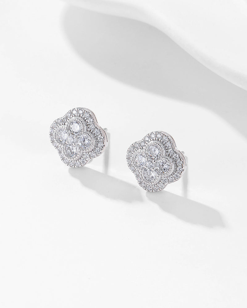 Éternelle Fleur Blanche Ohrring - 8342100