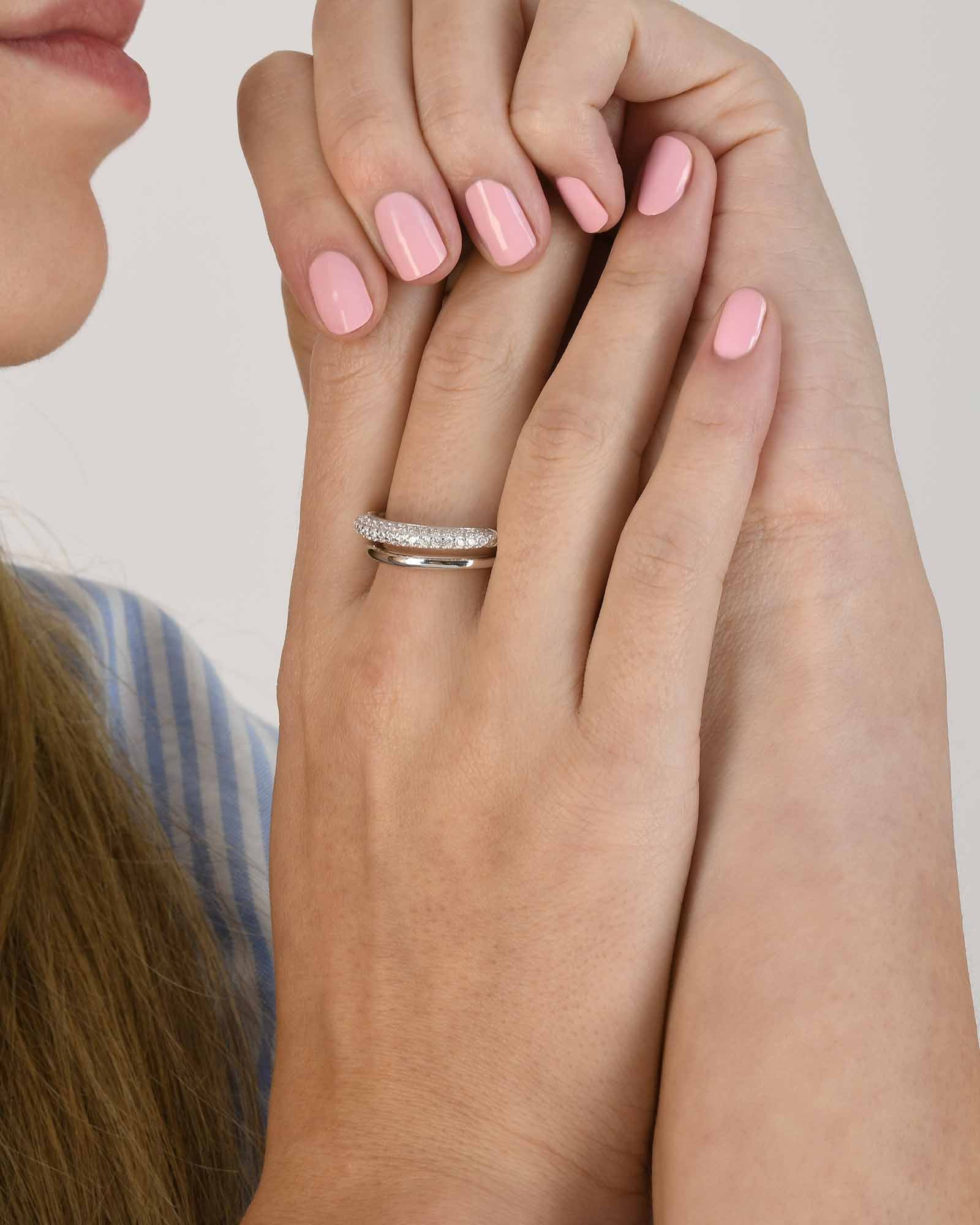 Gouttes Allongées Ringe - 8212000