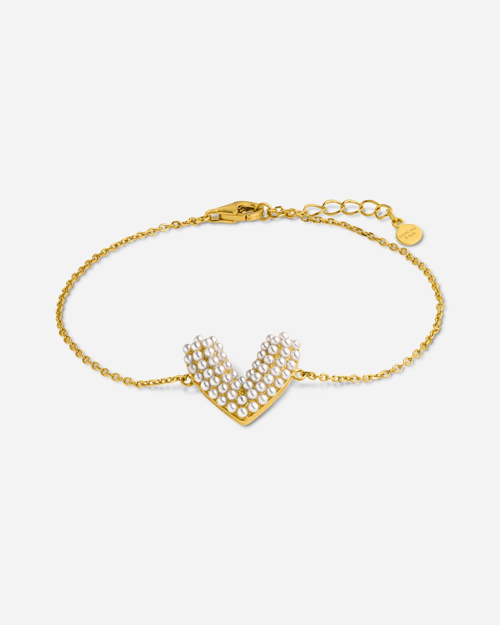 Herz Perle Armband - 8120000
