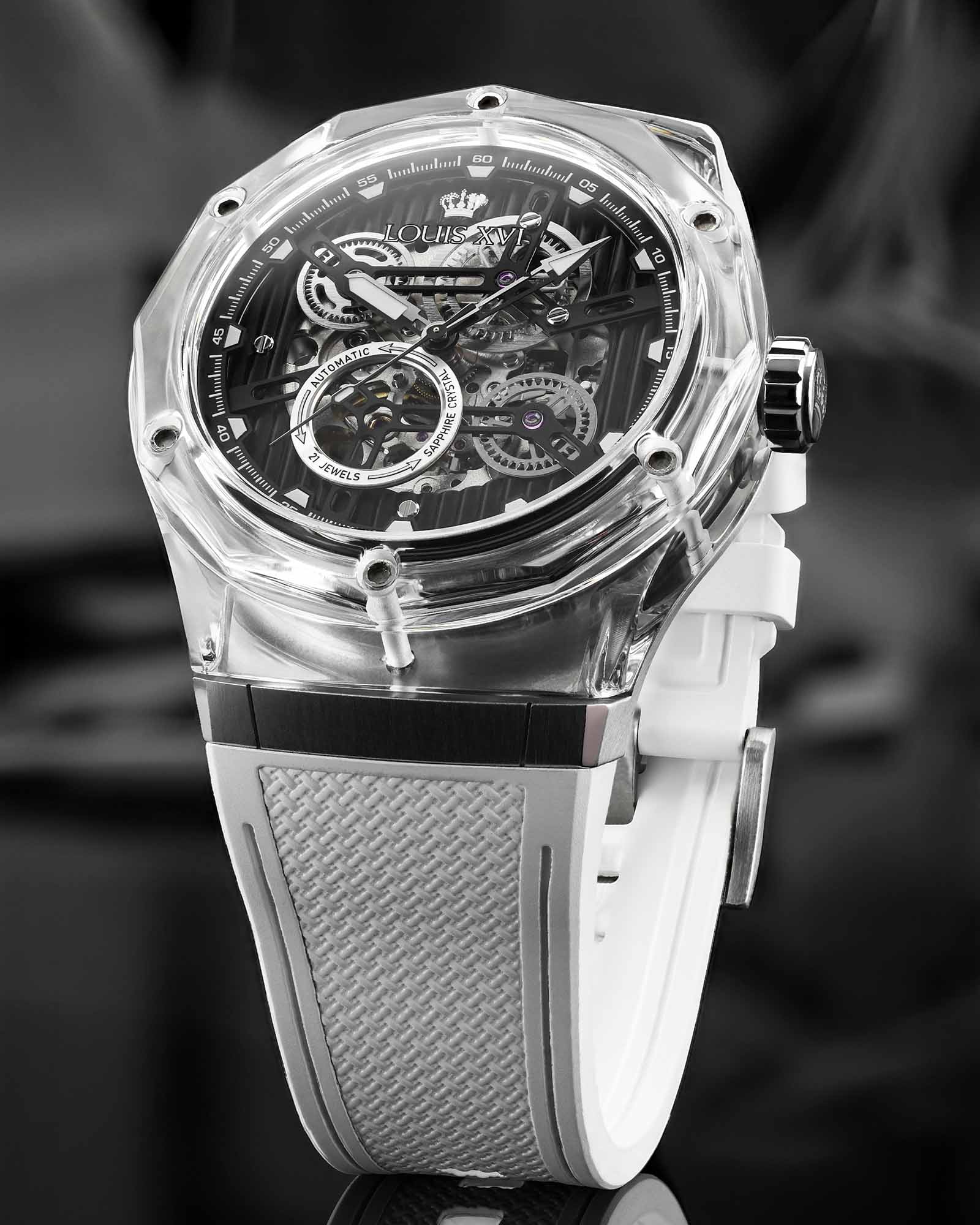 La Lumière Glas Automatik Ref. 3820 – Crystal White