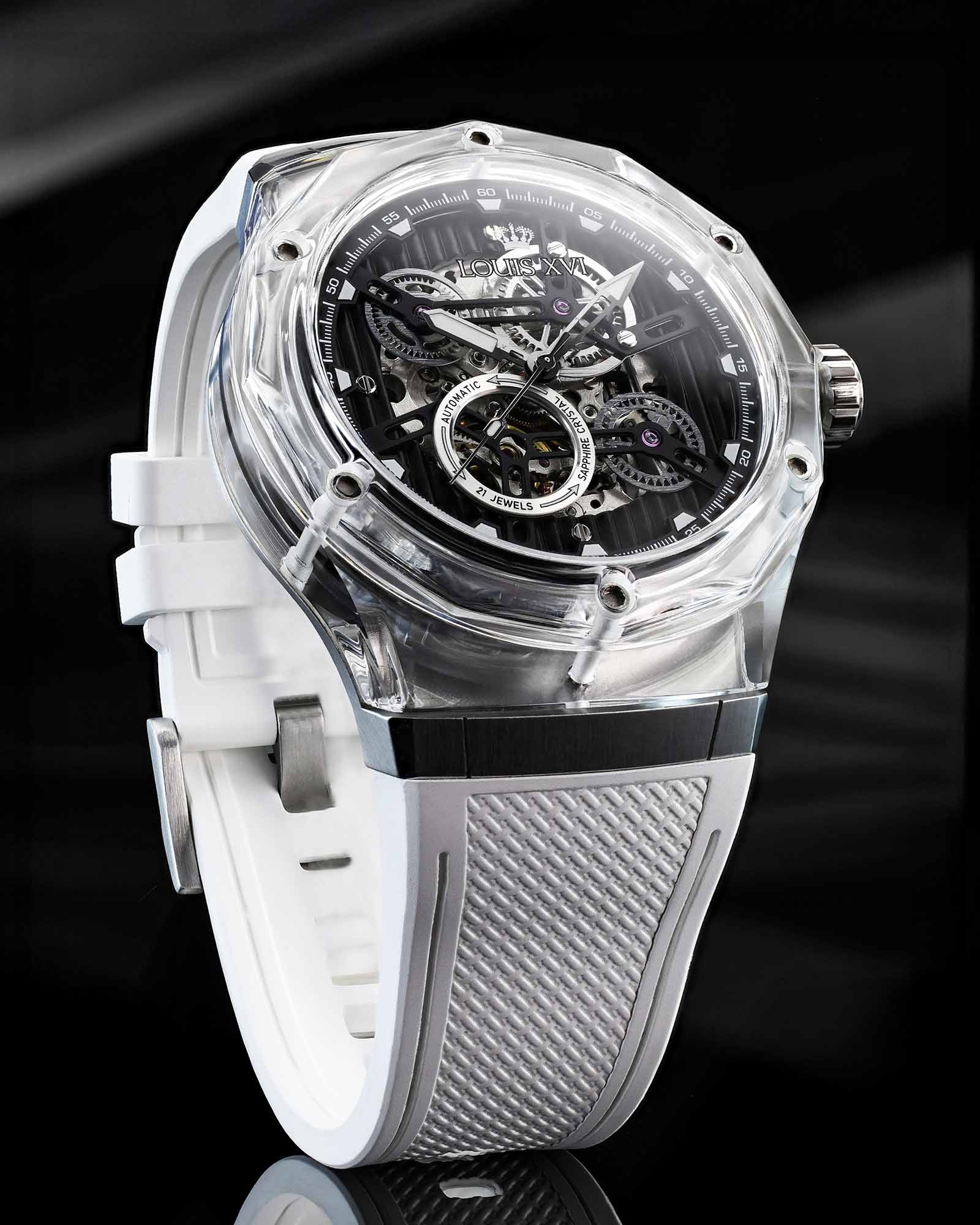 La Lumière Glas Automatik Ref. 3820 – Crystal White