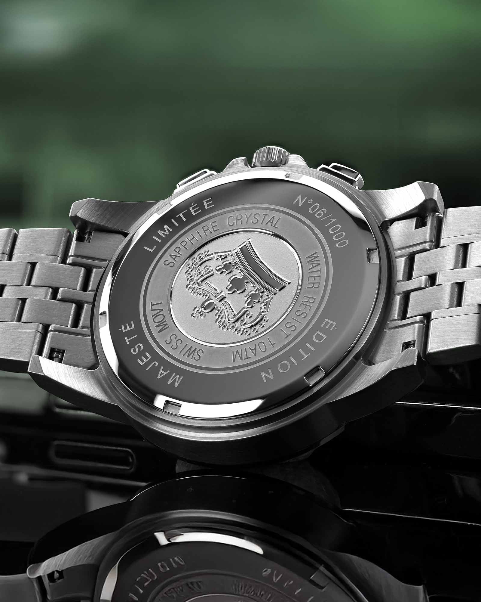 Majesté Iced Out Baguette 1139 - 43mm