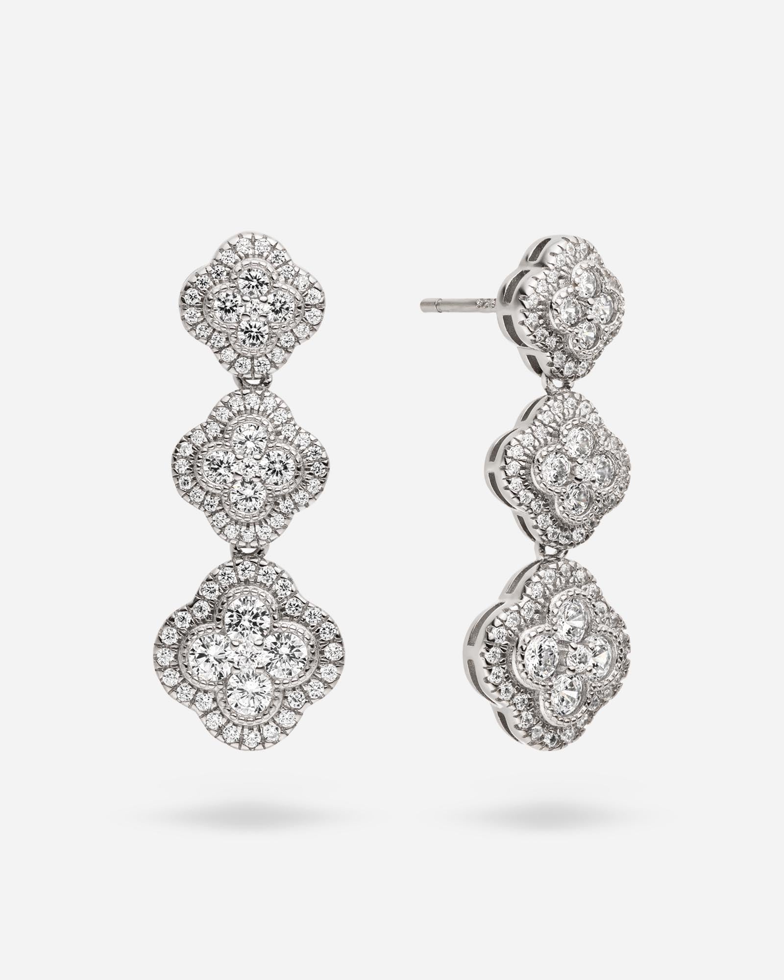Éternelle Fleur Blanche Ohrring - 8342600