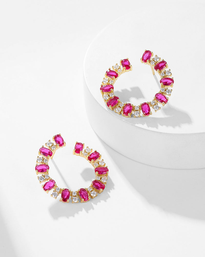 Royale Rubis Earrings - 8340000
