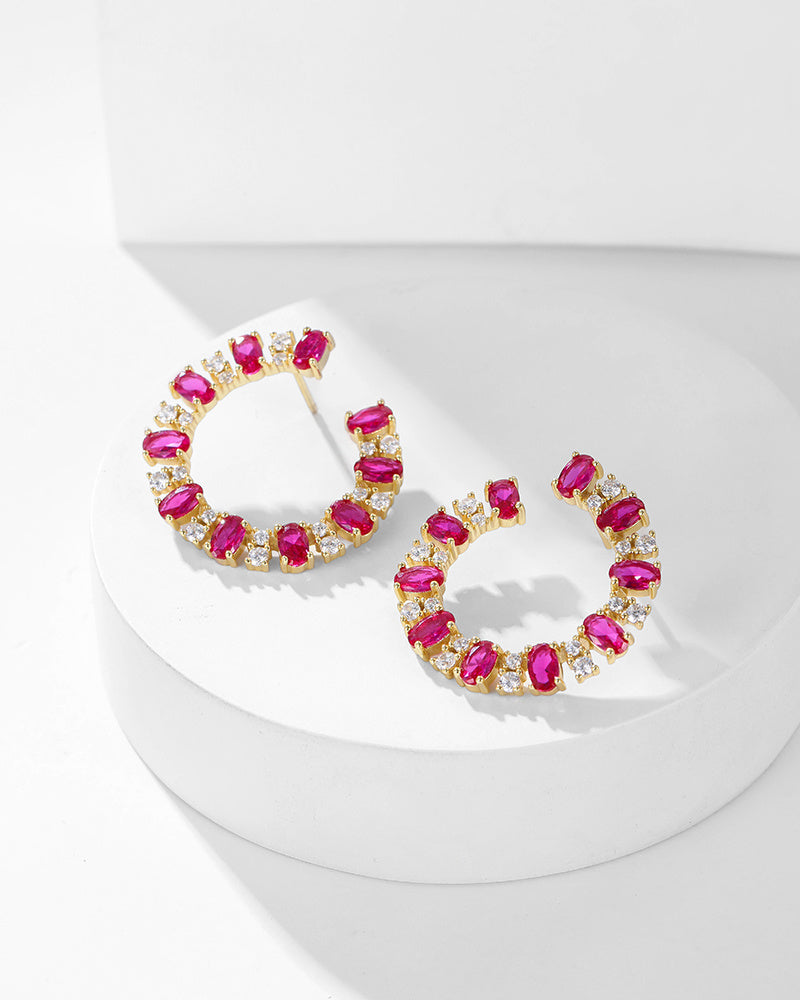 Royale Rubis Earrings - 8340000