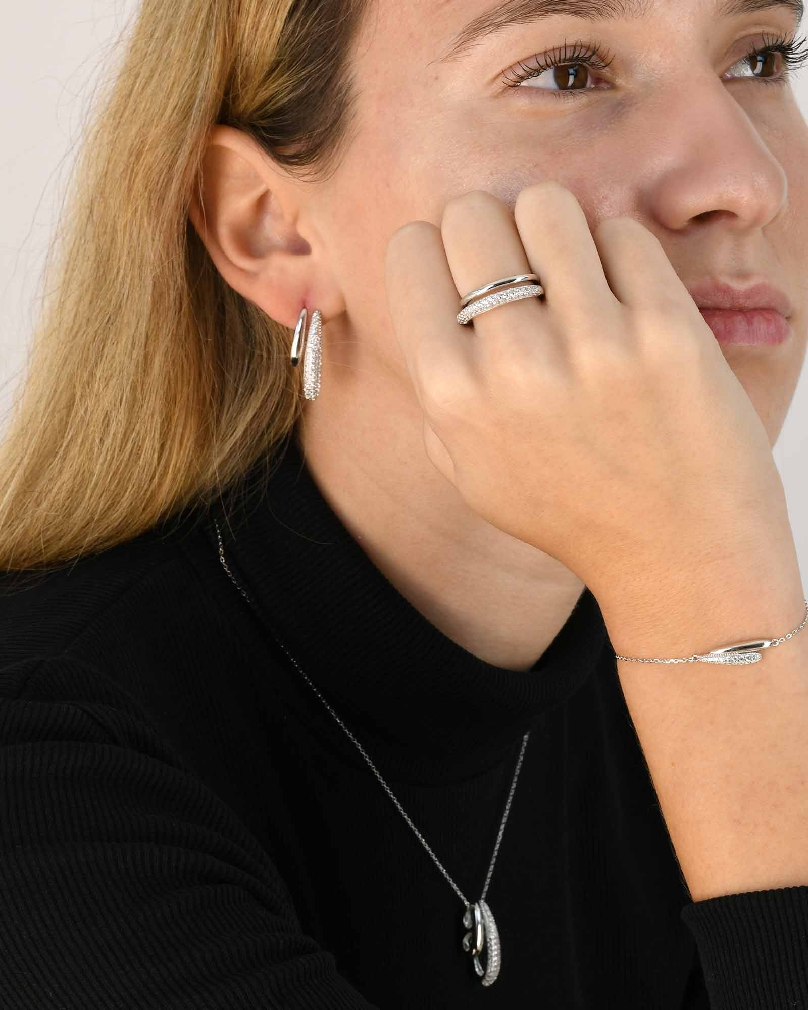 Gouttes Allongées Ohrring - 8242000