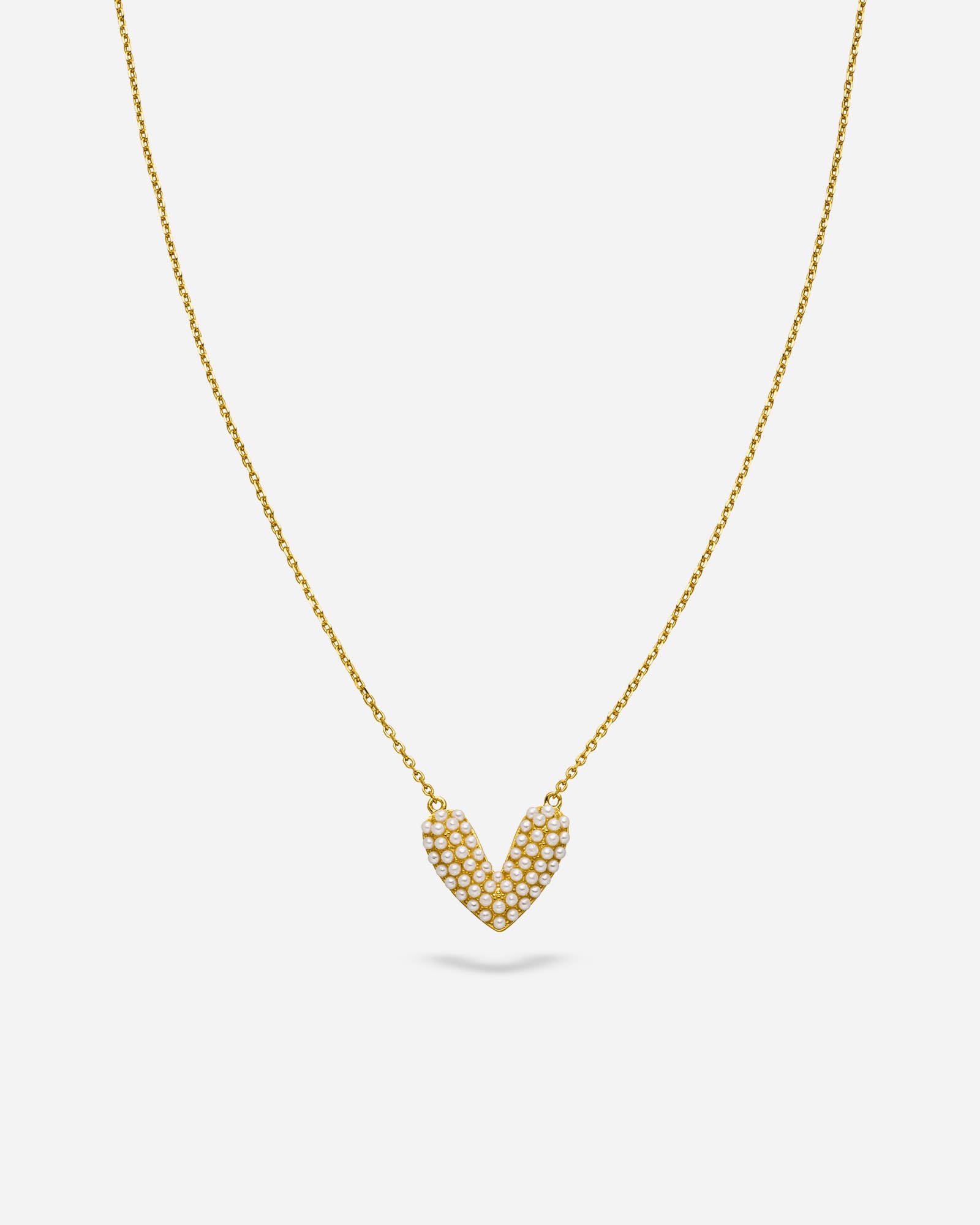 Herz Perle Halskette - 8130000