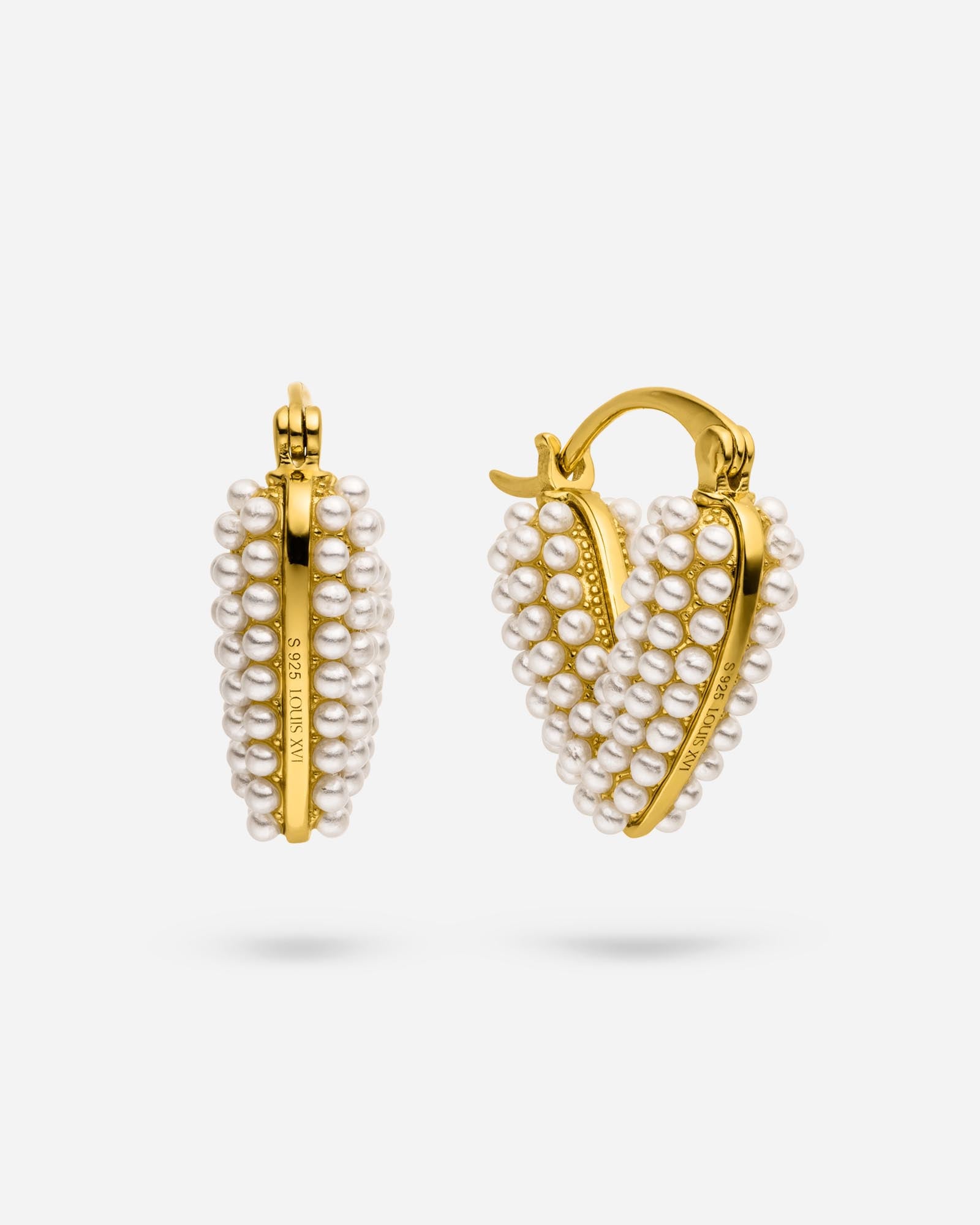 Herz Perle Ohrringe - 8140000