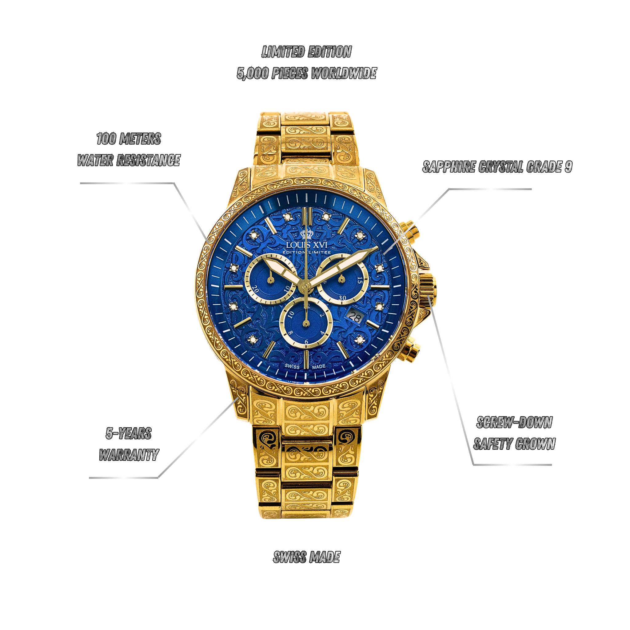 LOUIS XVI limited edition watch