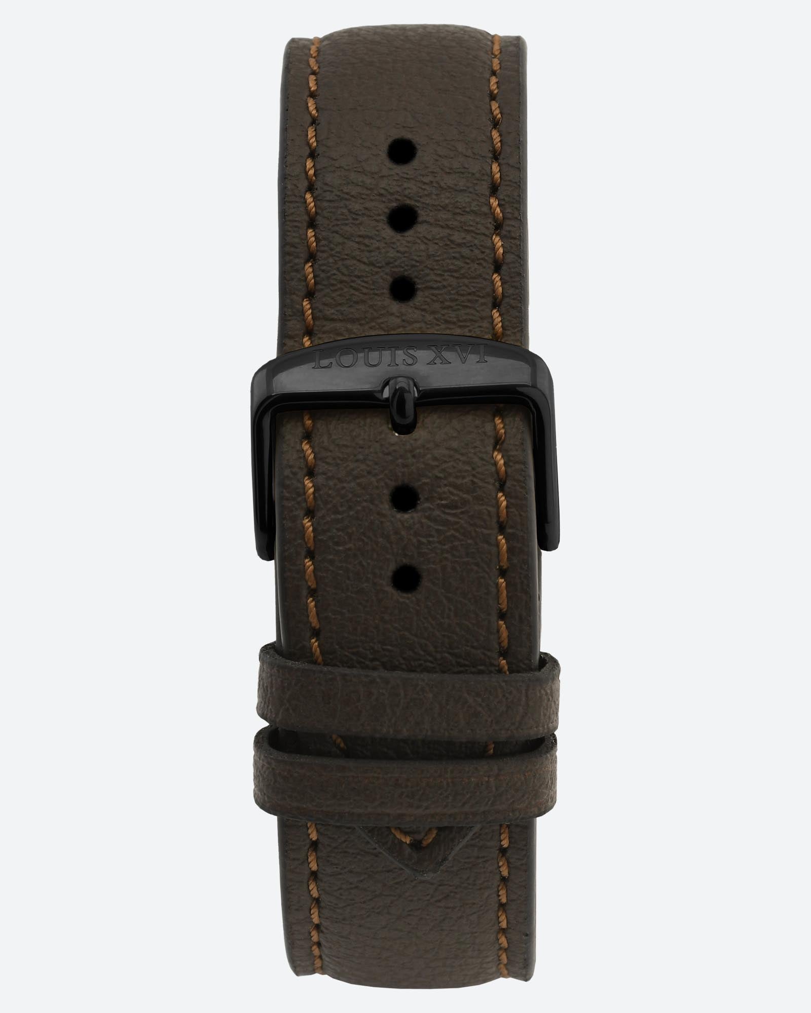 Armband Apfelleder - Braun/Schwarz