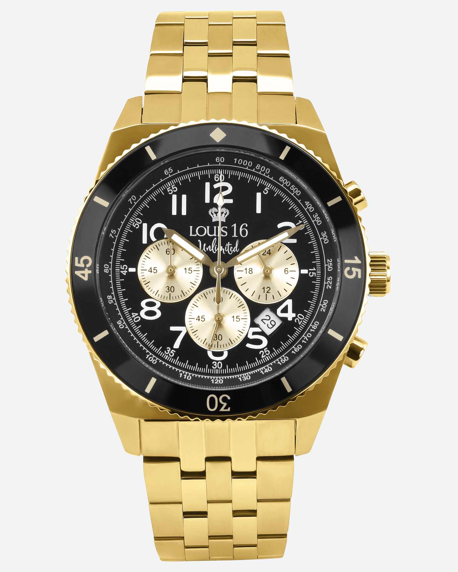 Destriere 3200 Chronograph Gold