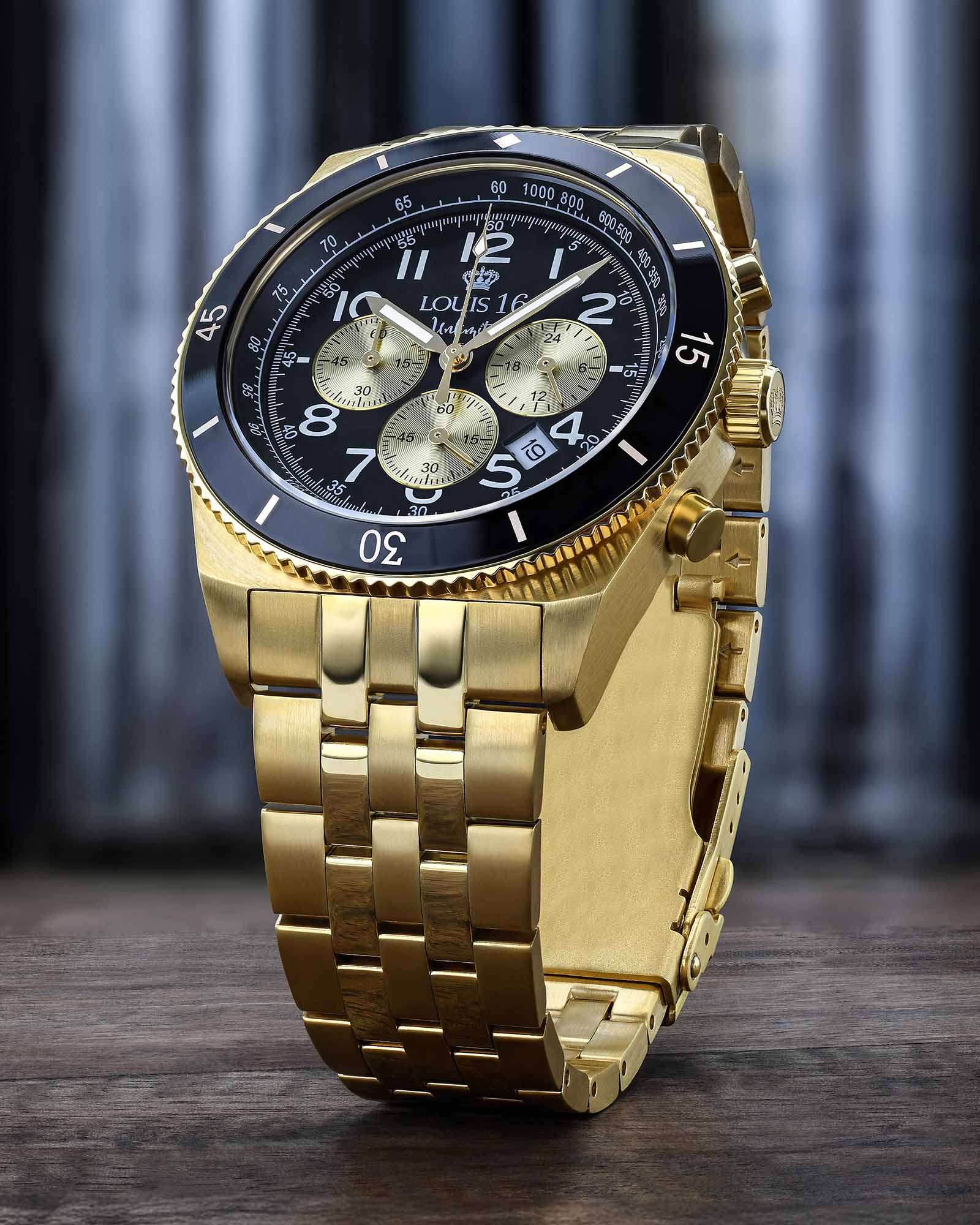 Destriere 3200 Chronograph Gold