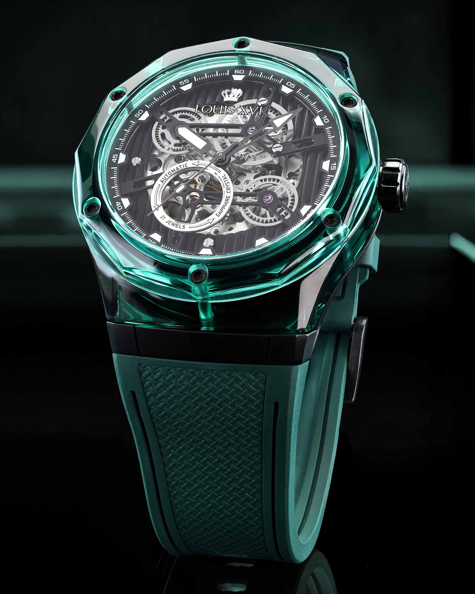 La Lumière Glas Automatik Ref. 3825 – Boa Green