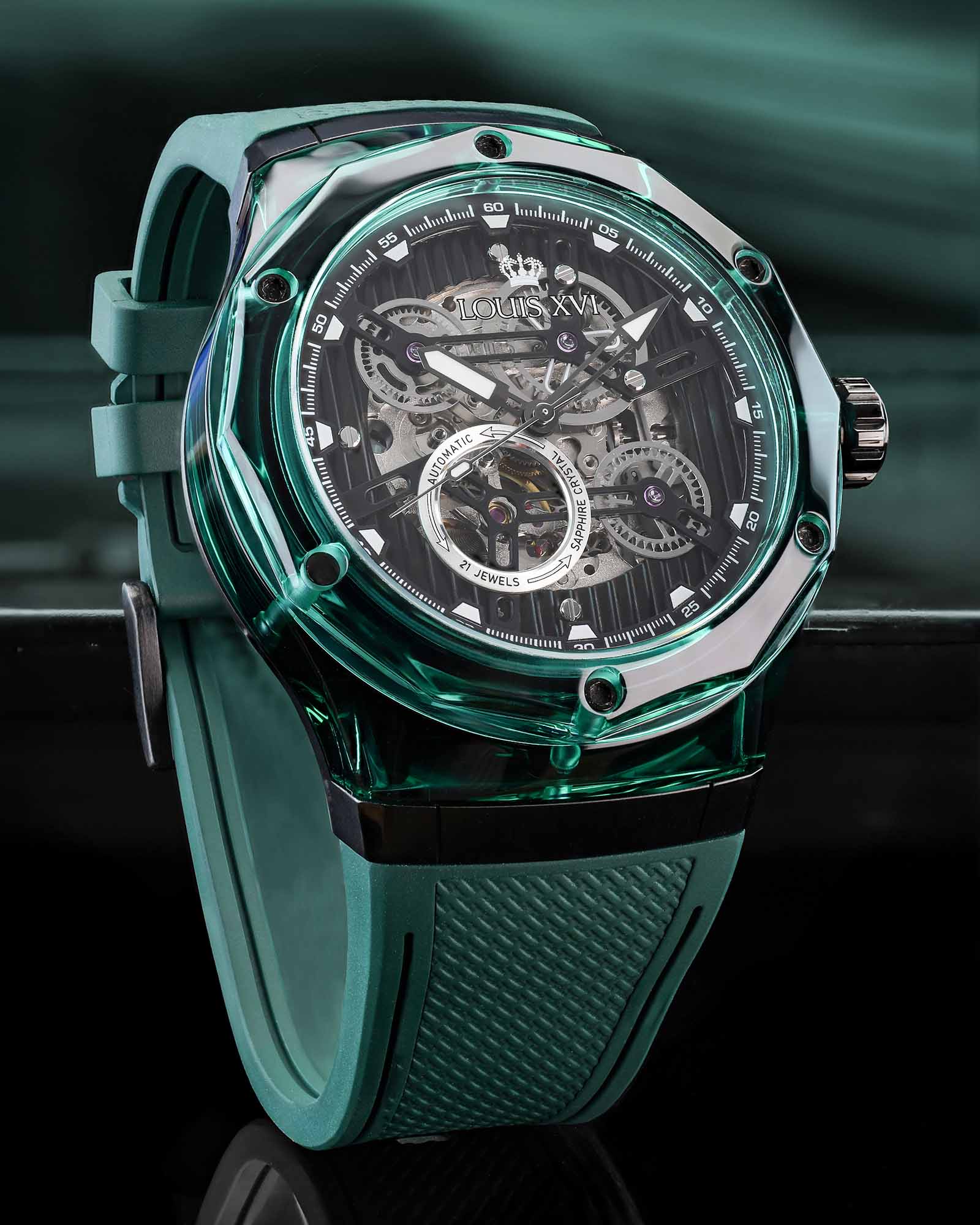 La Lumière Glas Automatik Ref. 3825 – Boa Green